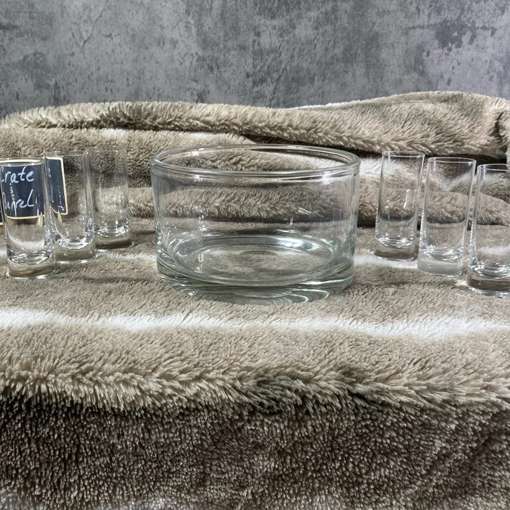 Crate & Barrel Shot Glass Set